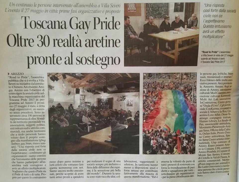 Corriere Arezzo 29.01.17