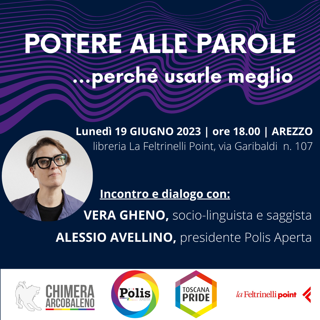 POTERE ALLE PAROLE… incontro con Vera Gheno